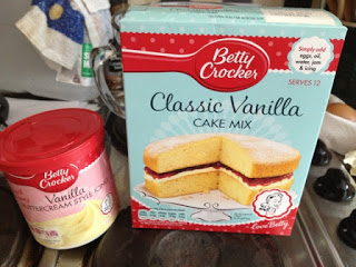 My Betty Crocker Birthday Cake