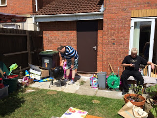 Family BBQ in the sunshine!