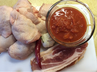 Bonfire Night Chicken and Bacon