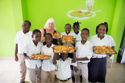 Grenada: Making Pizza at Vendome RC School