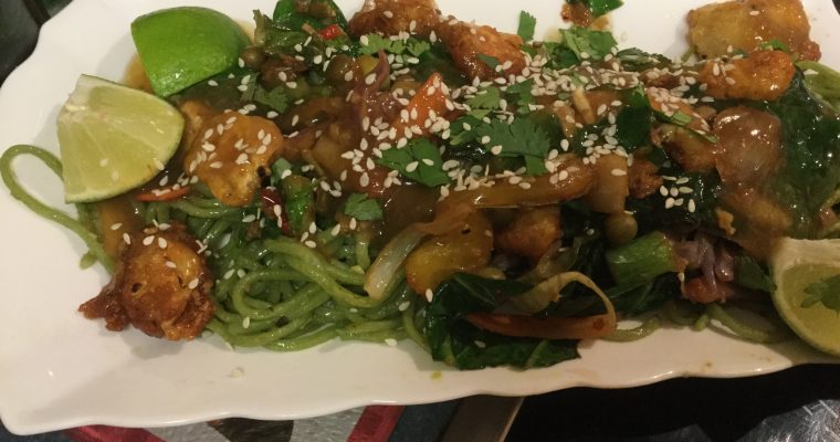 Recipe: High Protein Pea Noodle Stir Fry + Veganuary with M&S