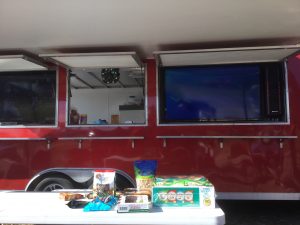 Tailgate party trailer