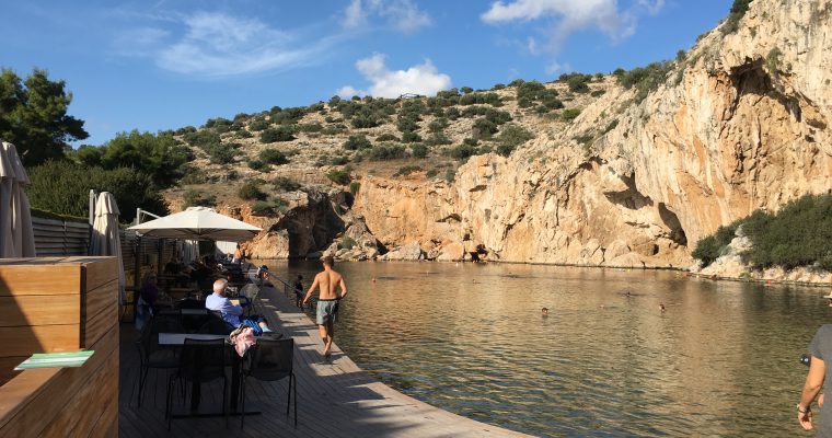 Athens Greece: Vouliagmeni Lake
