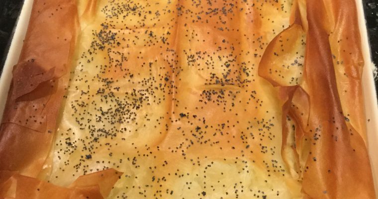 Recipe: Kolokuthopita- Greek Courgette Pie