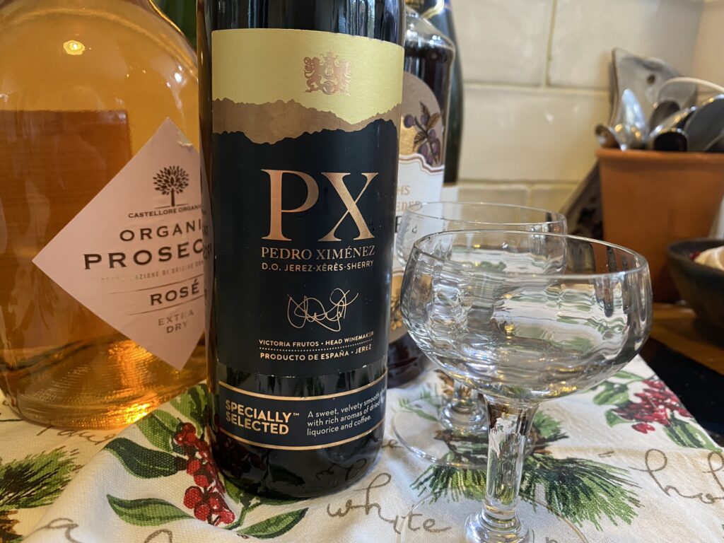 Creamy sweet sherry