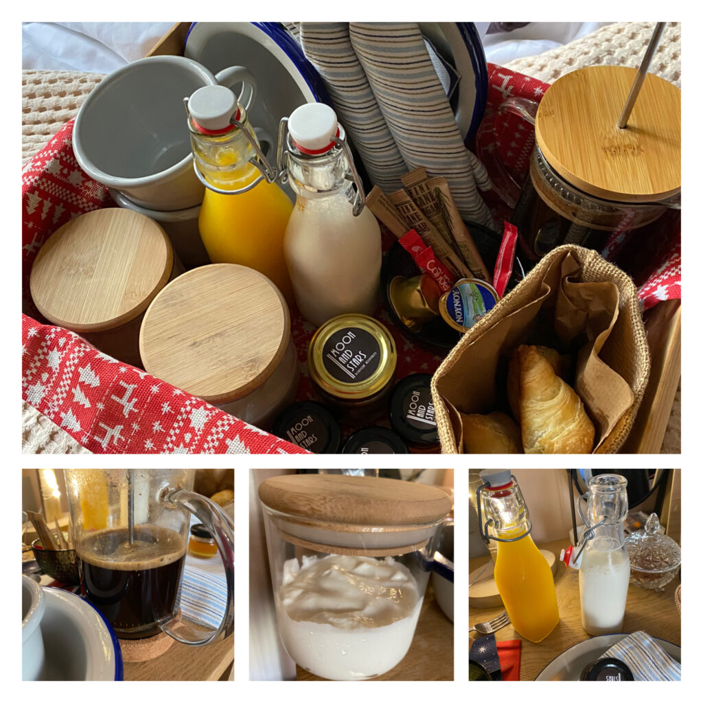 Selection of breakfast box